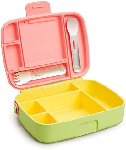 Munchkin Bento Box Toddler Lunch Box, Yellow | Amazon (US)