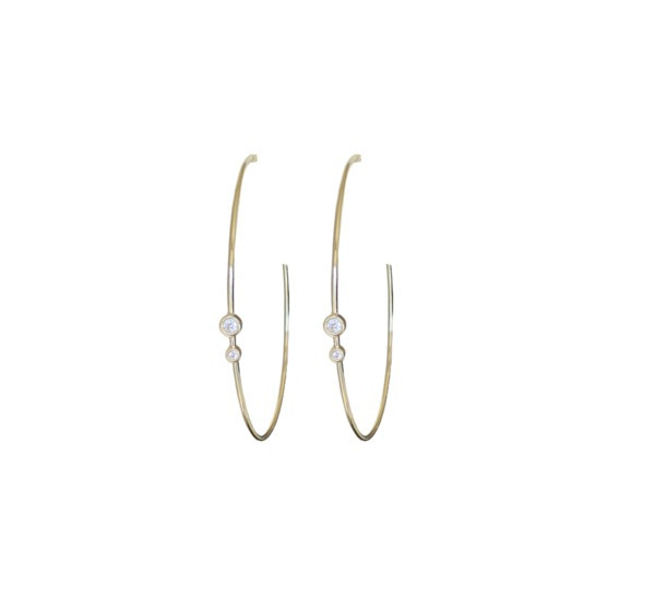 emilia hoops | Nicola Bathie Jewelry