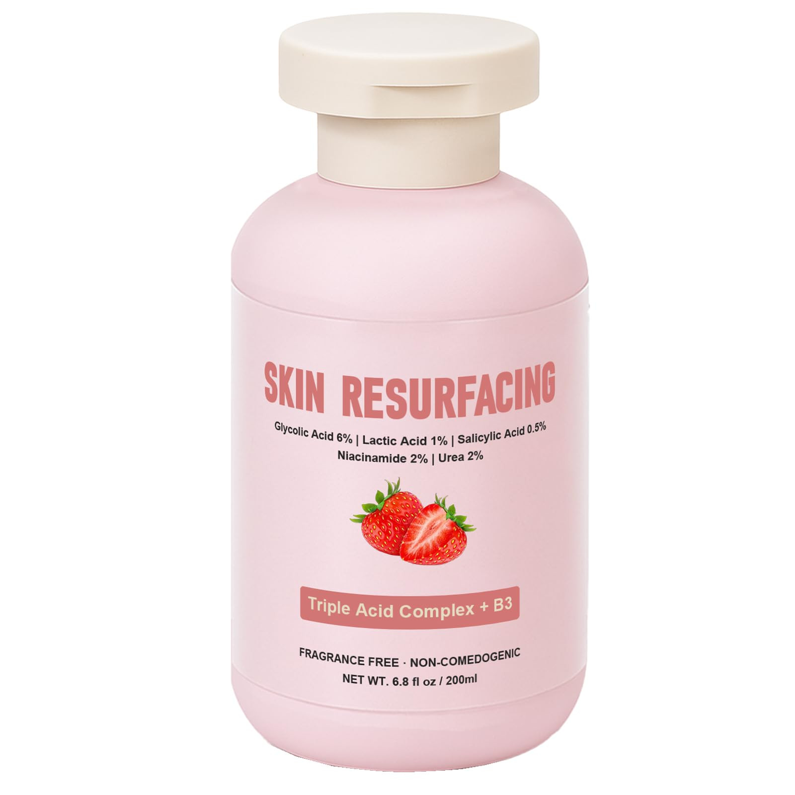 Strawberry Skin Treatment, Trystrawberry Legs Resurfacing Cream, Advanced Triple-Acid Complex For... | Amazon (US)