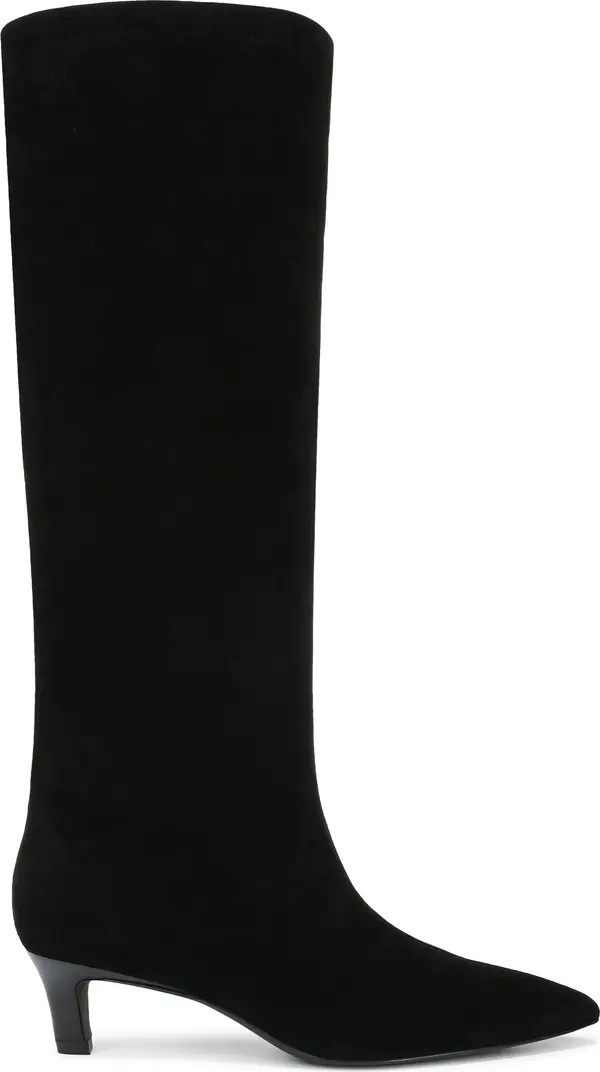 Dauphine Kitten Heel Knee High Boot (Women) | Nordstrom