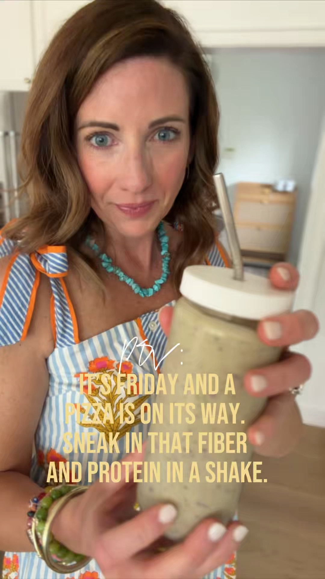 POV: It’s Friday, a pizza is on the way and our produce is on its last leg. Time to put it to good use. Smoothie time!!

#LTKmomlife #LTKdayinmylife #LTKfoodie