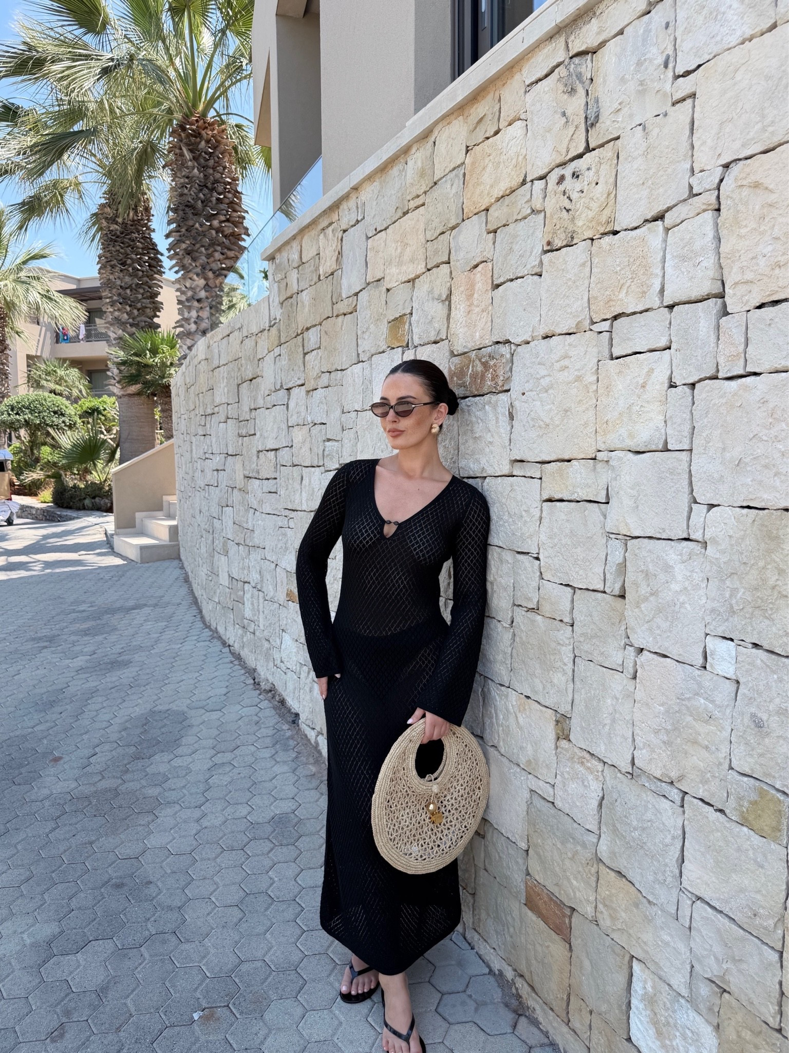 I wear a size S in the dress 🖤

Beach dress, beachwear, swimwear, holiday dress, holiday maxi dress, maxi dress, holiday day outfit

#LTKuk #LTKsummer #LTKswimwear