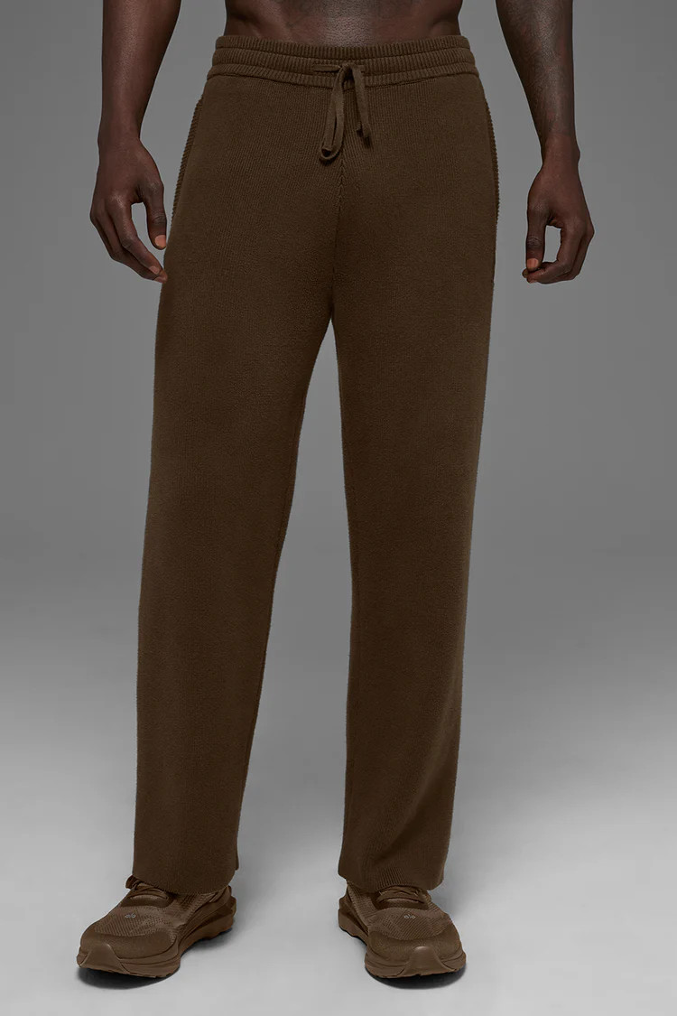 Scholar Straight Leg Sweatpant - Espresso | Alo Yoga (US)