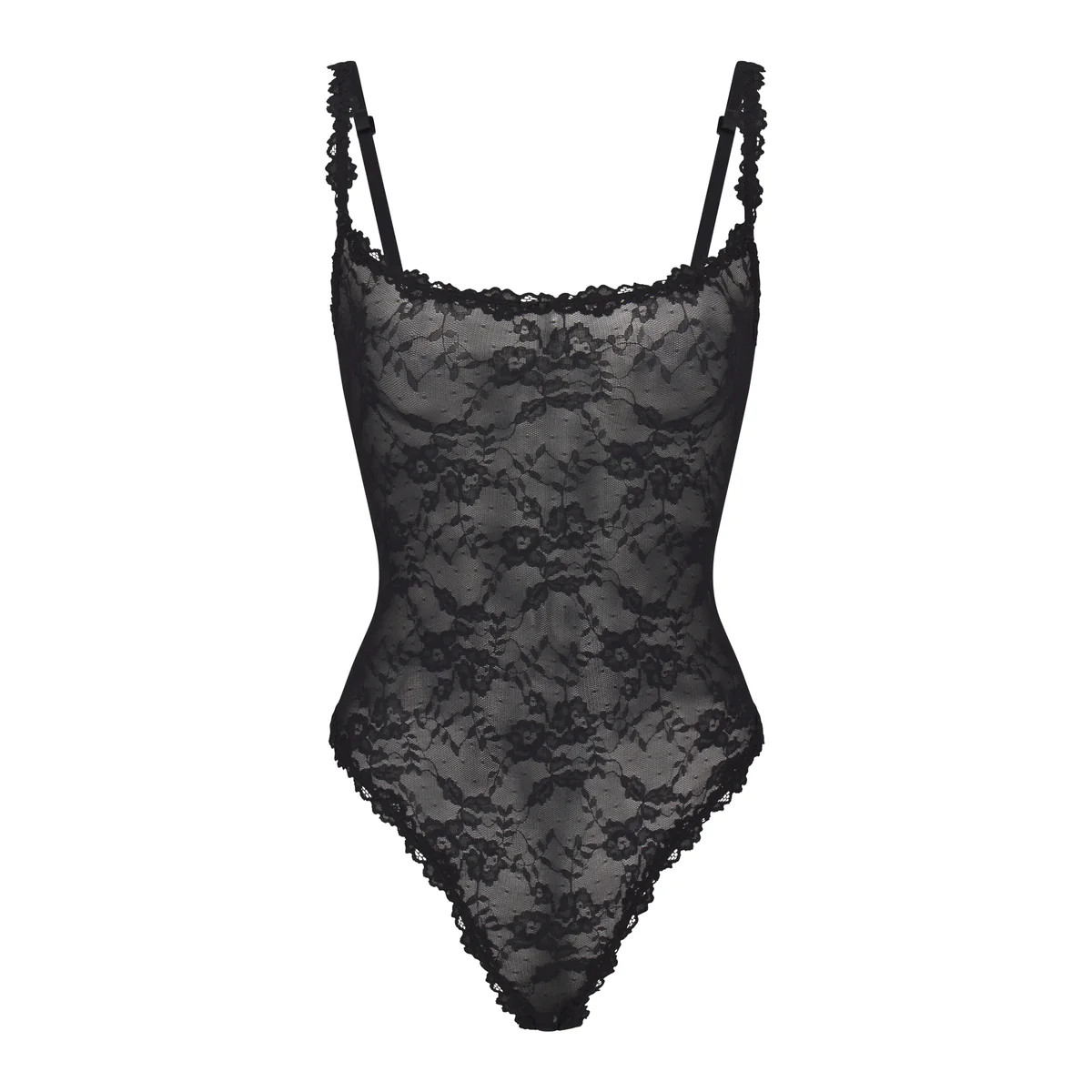 STRETCH LACE THONG BODYSUIT | SKIMS (US)