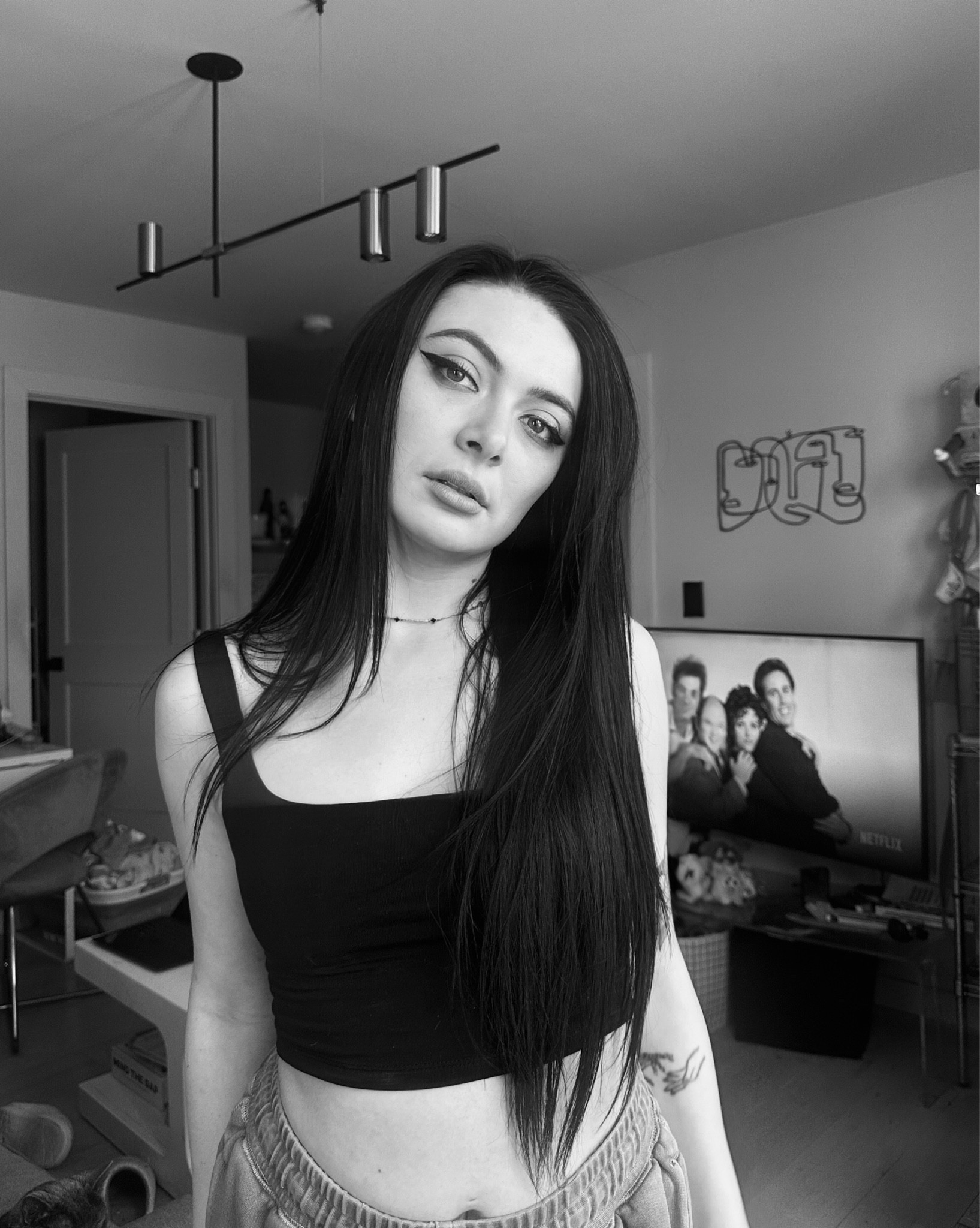 dropping my full hair care routine! my hair is long af and while a lot is this is genetic, i also put intention behind growing it out long. 
my hair is naturally fine and very straight so keep in mind. 
I box dye my hair. I use Revlon Colorsilk in Natural Blue Black. it’s the cheapest and it works.
I oil my hair - I use a variety of products. Find what works for you - i try to do this while i’m in the sauna. I’ll also use coconut oil. 
Use a scalp massager and a bamboo brush. 
I like native shampoo and conditioner in the coconut vanilla moisturizing scent - but am trying a new option soon. 
I use lush super milk after the shower and brush out my hair with a wet brush. 
I blow dry my hair with a simple blow dry brush - you don’t need a fancy one.
i swear by wow dream coat - and that’s it! 
I rarely wear a curl but if i do i use a 1inch wand.

#LTKBeauty