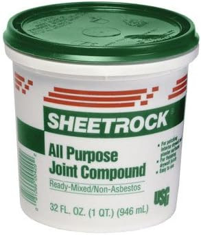 USG Sheetrock Joint Compound, All Purpose, White, 1.75 pt. | Amazon (US)