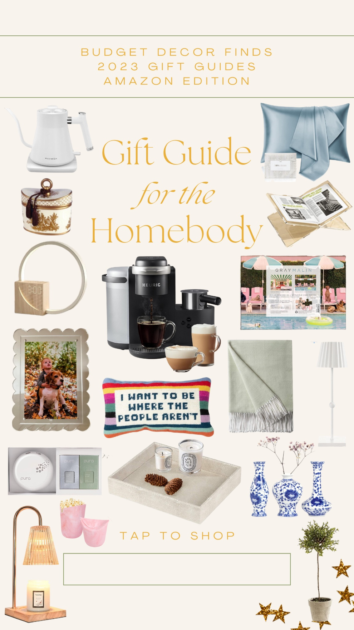 🎄 Embrace the holiday spirit with our Homebody’s Gift Guide! From cozy candles to warm throws, cappuccino makers, picture frames, and more, we’ve curated the perfect gifts for those who love staying in.

#HolidayGiftGuide #HomebodyGifts #CozyGifts #Candles #Throws #CappuccinoMaker #PictureFrames #GiftIdeas #HolidaySeason #StayAtHome #GiftInspiration #WarmAndCozy #PerfectPresents

Make this holiday season extra special for the homebodies in your life. Whether it’s a close friend, family member, or even yourself, find the ideal gifts that bring warmth and comfort to their cozy spaces. Let’s make staying in for the holidays an absolute delight!

#LTKHoliday #LTKhome #LTKGiftGuide