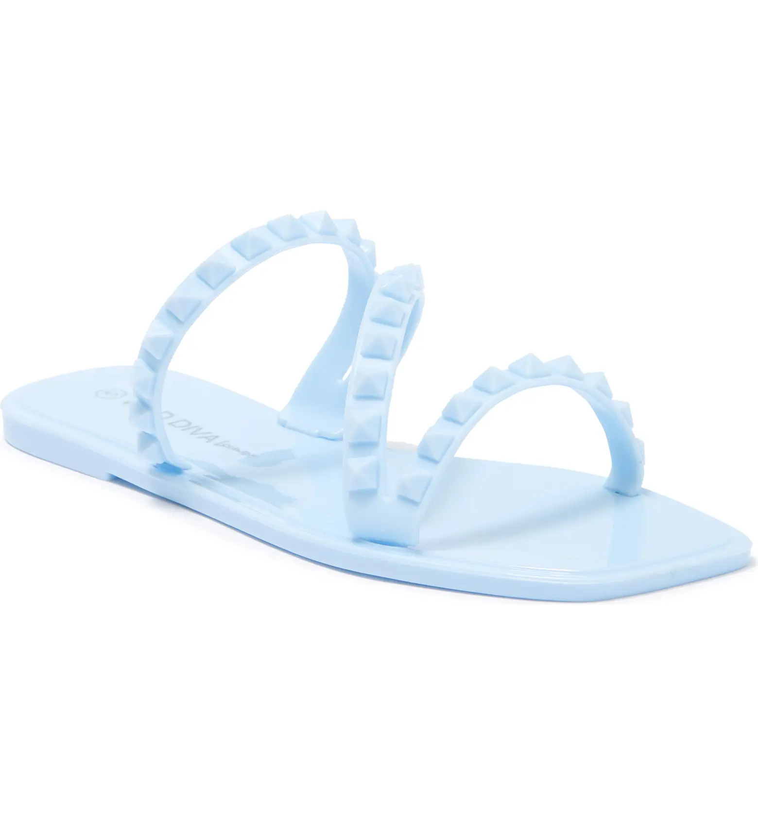 WILD DIVA LOUNGE Jacee Studded Slide Sandal | Nordstromrack | Nordstrom Rack