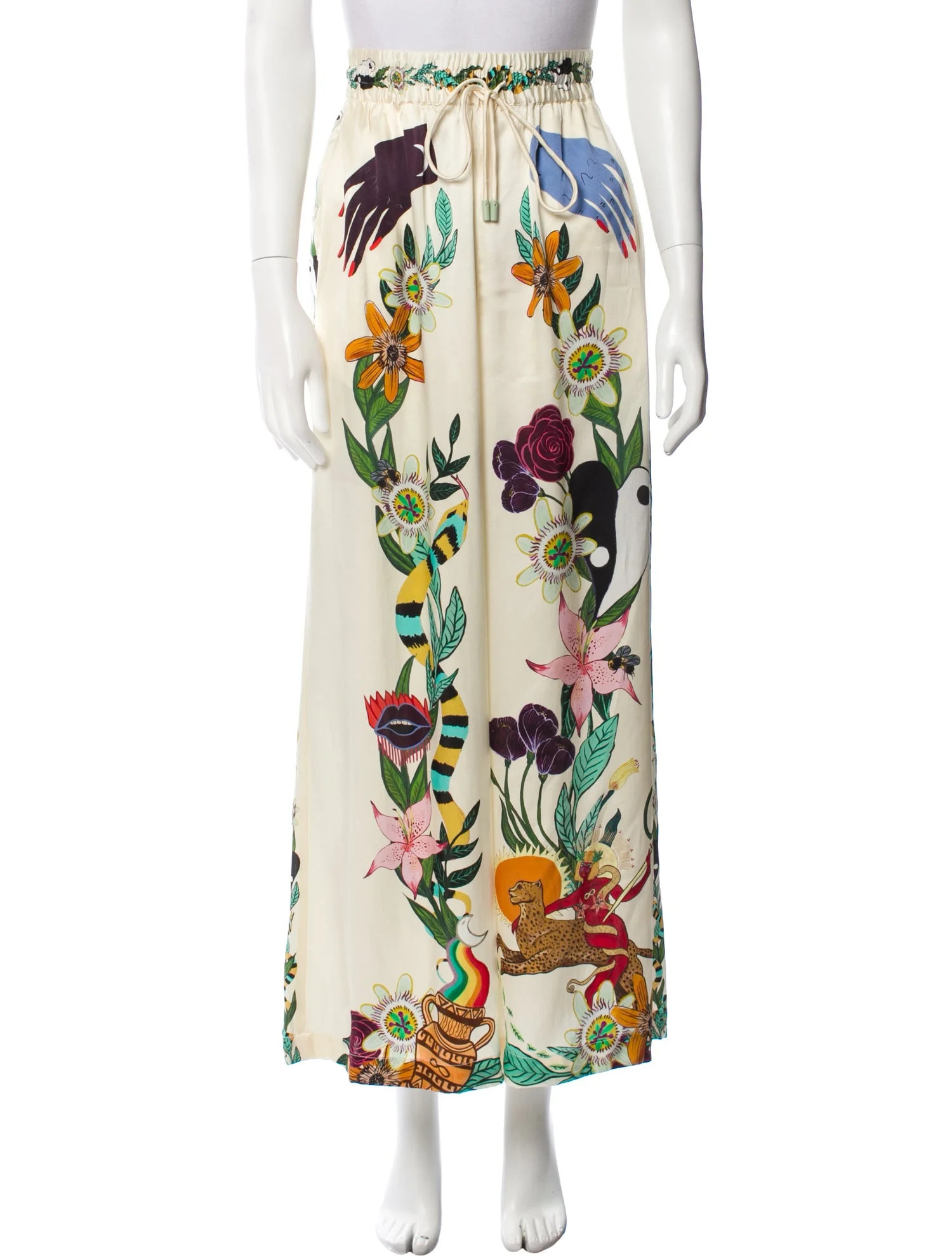 Silk Wide Leg Pants | The RealReal