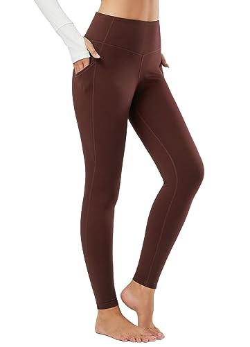 BALEAF Women's Fleece Lined Leggings Thermal Warm Winter Tights High Waisted Yoga Pants Cold Weat... | Amazon (US)