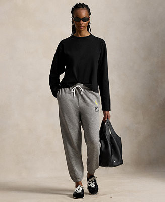 Women's Big Pony Fleece Sweatpants | Macy's