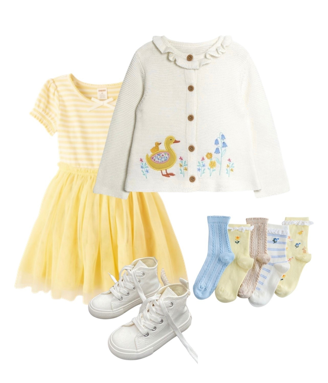 Every year I love finding Quinn’s Easter dress or outfit! Last year she wore my dress from the 90s but this year I put together this cute look! #Easter #LTKEaster #EasterOutfit #EasterDress 

#LTKSpringSale #LTKBaby #LTKKids