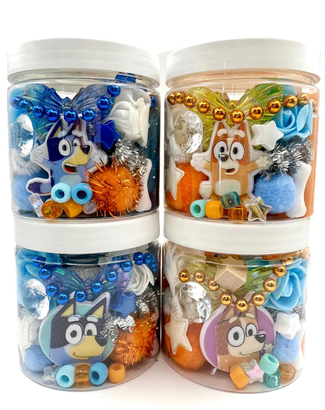 Blue Dog 4oz or 8oz Playdough Jars - Etsy | Etsy (Global)