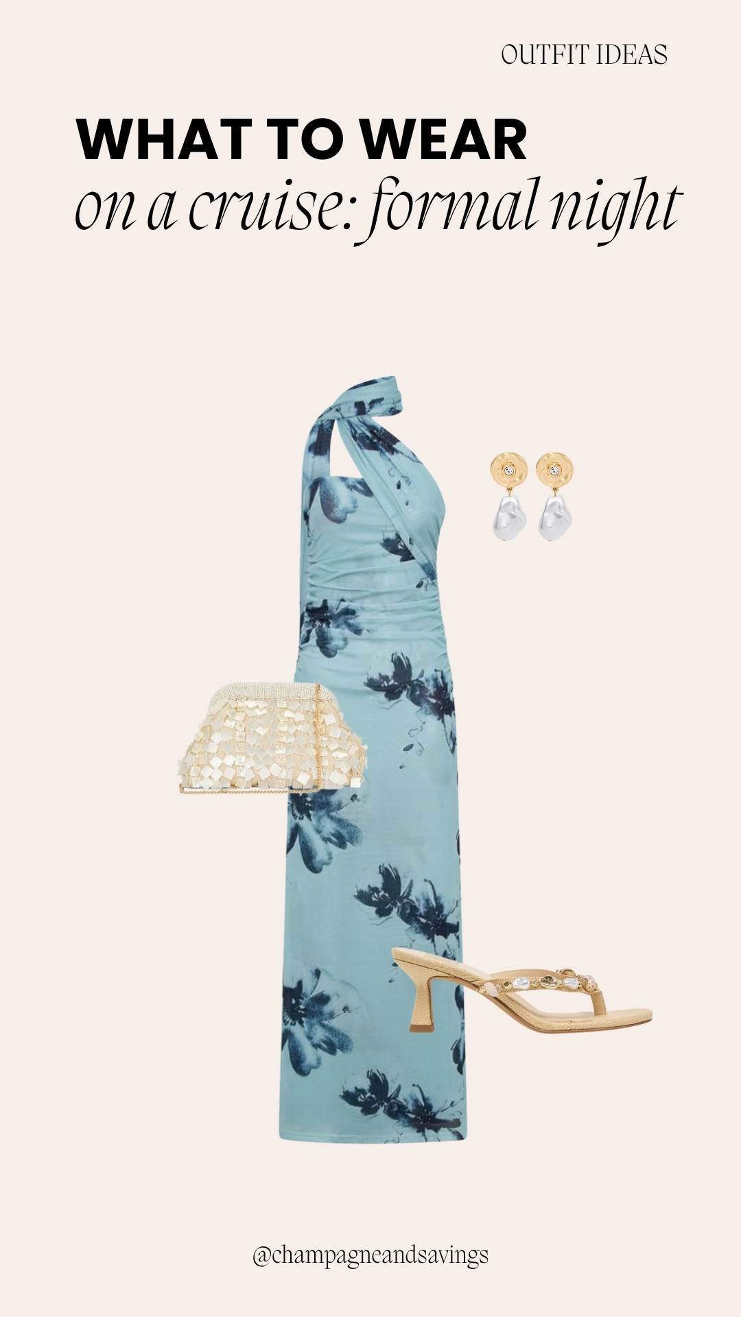 Cruise outfit, formal night 

#LTKTravel #LTKFindsUnder100 #LTKootd