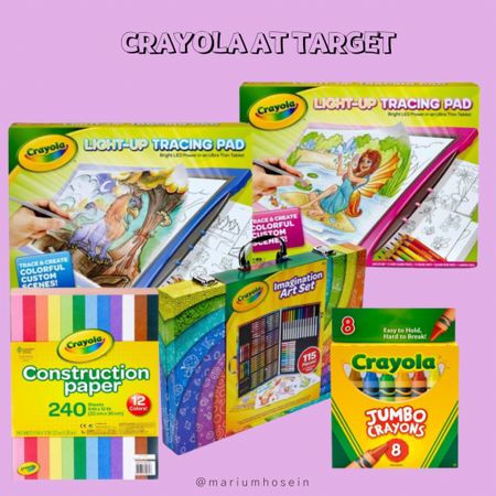 #Ad get the best kid approved art supplies, interactive drawing boards and so much more by @crayola at Target. With the holidays approaching, your kids are going to love it! 
 #target #targetpartner #crayola 