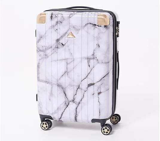 Triforce 25" Printed or Solid Spinner Suitcase | QVC