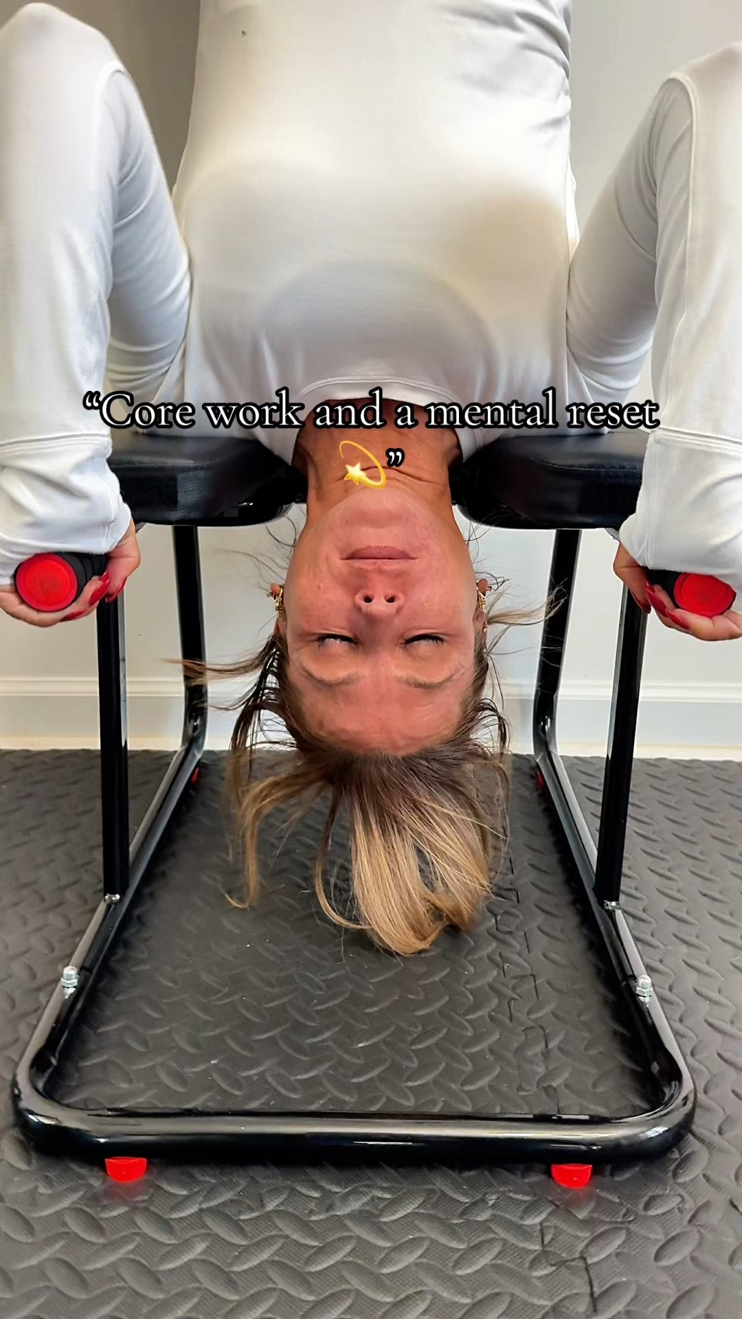 I’ve been adding this 2-in-1 yoga inversion stool into my day and it’s honestly the easiest New Year’s resolution I’ve ever stuck with. Five minutes upside-down and my back feels better, my core feels engaged, and my patience… slightly restored 😂. If you’re still looking for Christmas gifts or last-minute wellness gifts for your spouse, parents, or anyone starting a health kick in January, this little stool is such a good option. Perfect for at-home workouts, stress relief, yoga practice, and anyone wanting better circulation in the new year. Simple, practical, and something people actually use. #inversionstool #christmasgifts2025 #newyearsgoals2025 #giftguide2025 #wellnessgifts #yogaforbeginners #athomeyogapractice #holidaystressrelief #wellnesstools #fitover40women