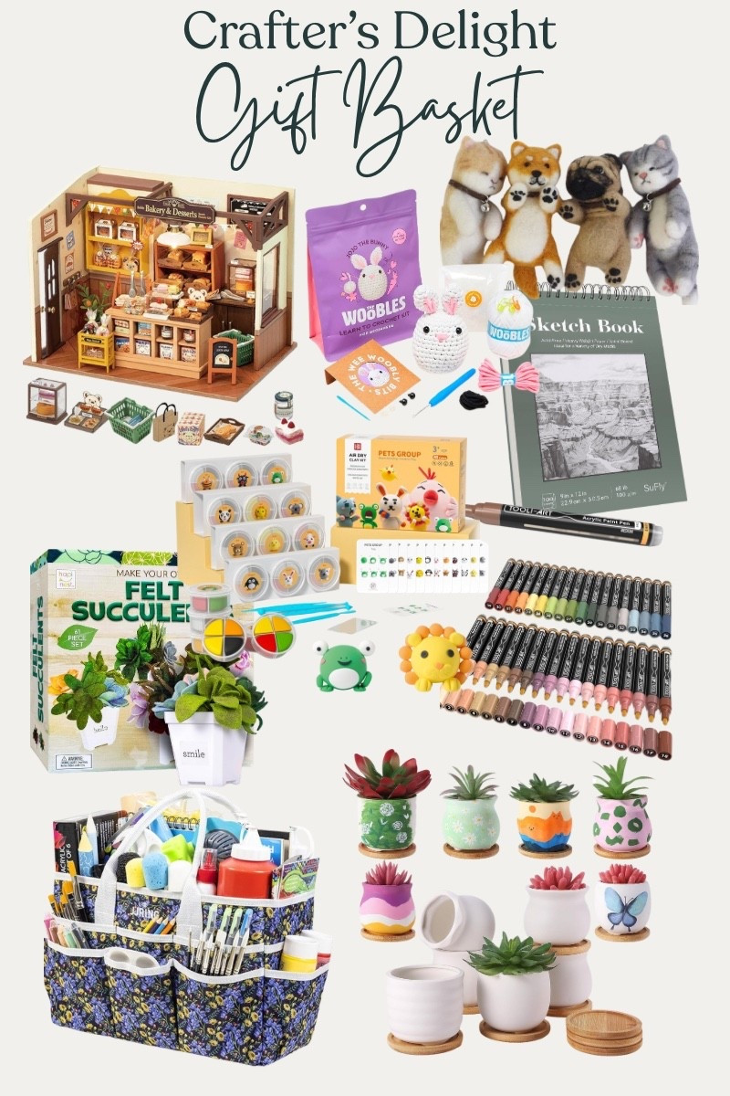 Craft gift basket ideas 
Gifts for crafters 
Amazon finds 
Art 
DIY 

#LTKFindsUnder100 #LTKGiftGuide