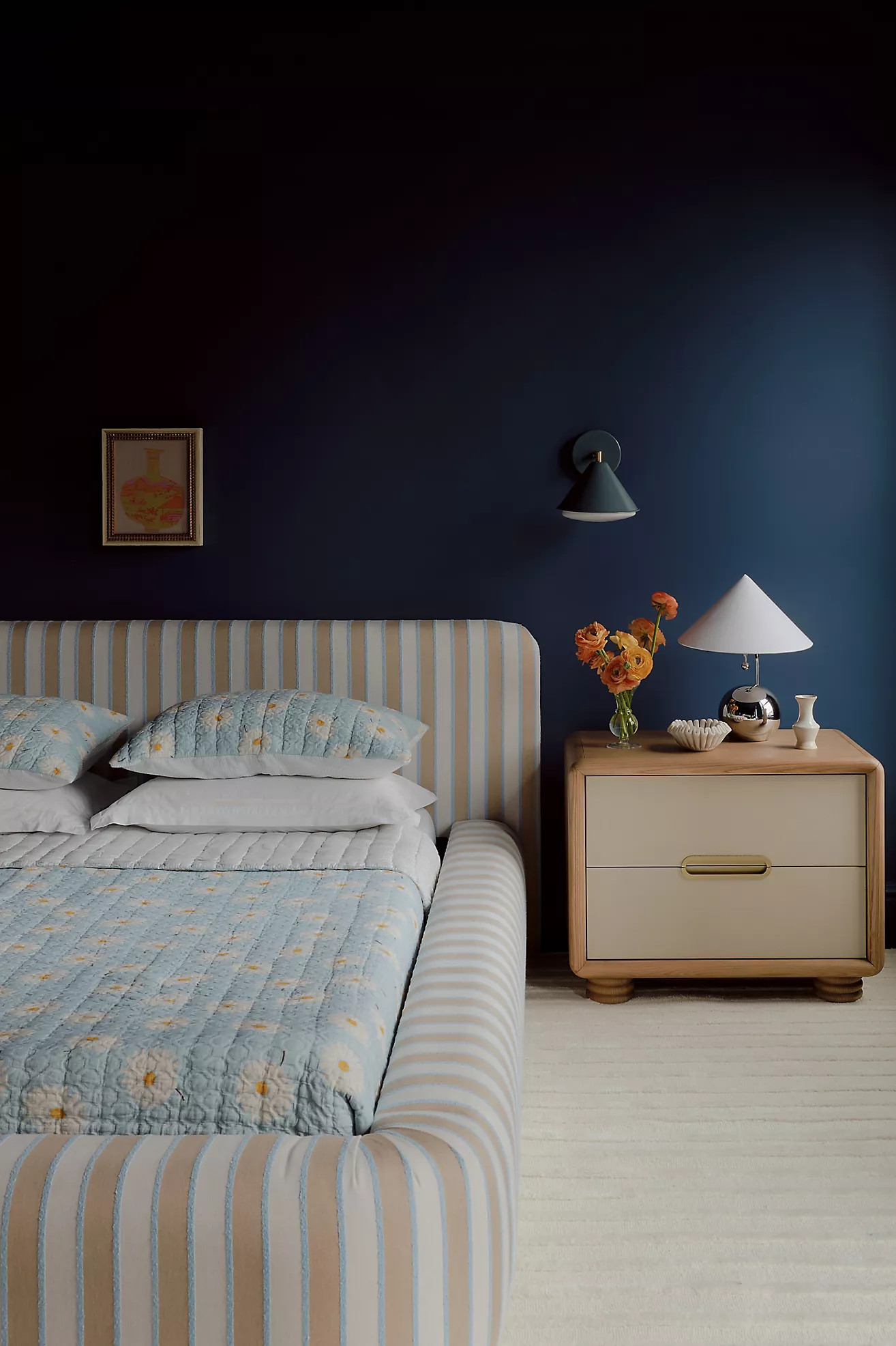 Winnie Woven Stripe Bed | Anthropologie (US)