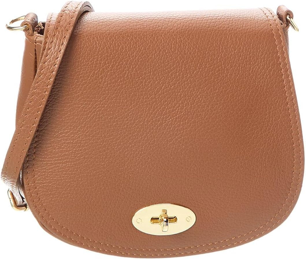Persaman New York Nadia16 Leather Crossbody, Brown | Amazon (US)