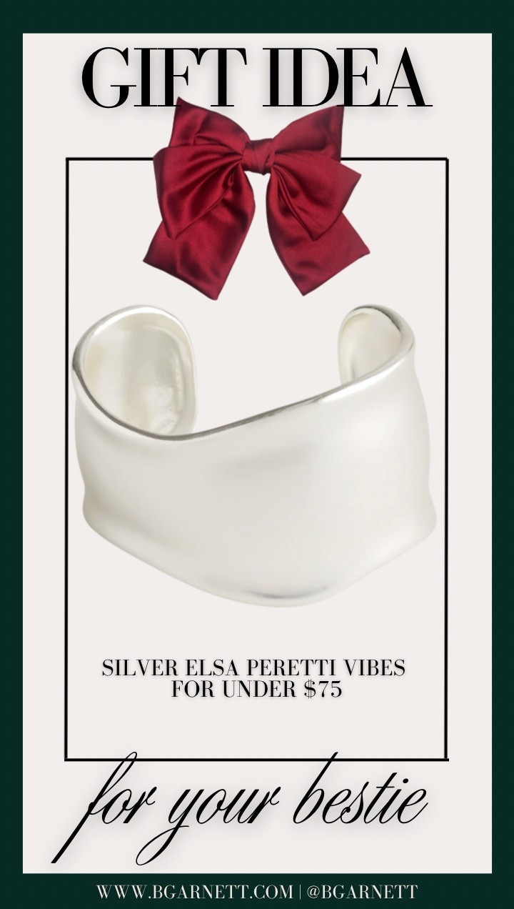 Gift idea for your best friend, coworker, for for a favorite things party 

Elsa Peretti | gifts for her | favorite things gift idea 

#LTKGiftGuide #LTKParties #LTKHoliday