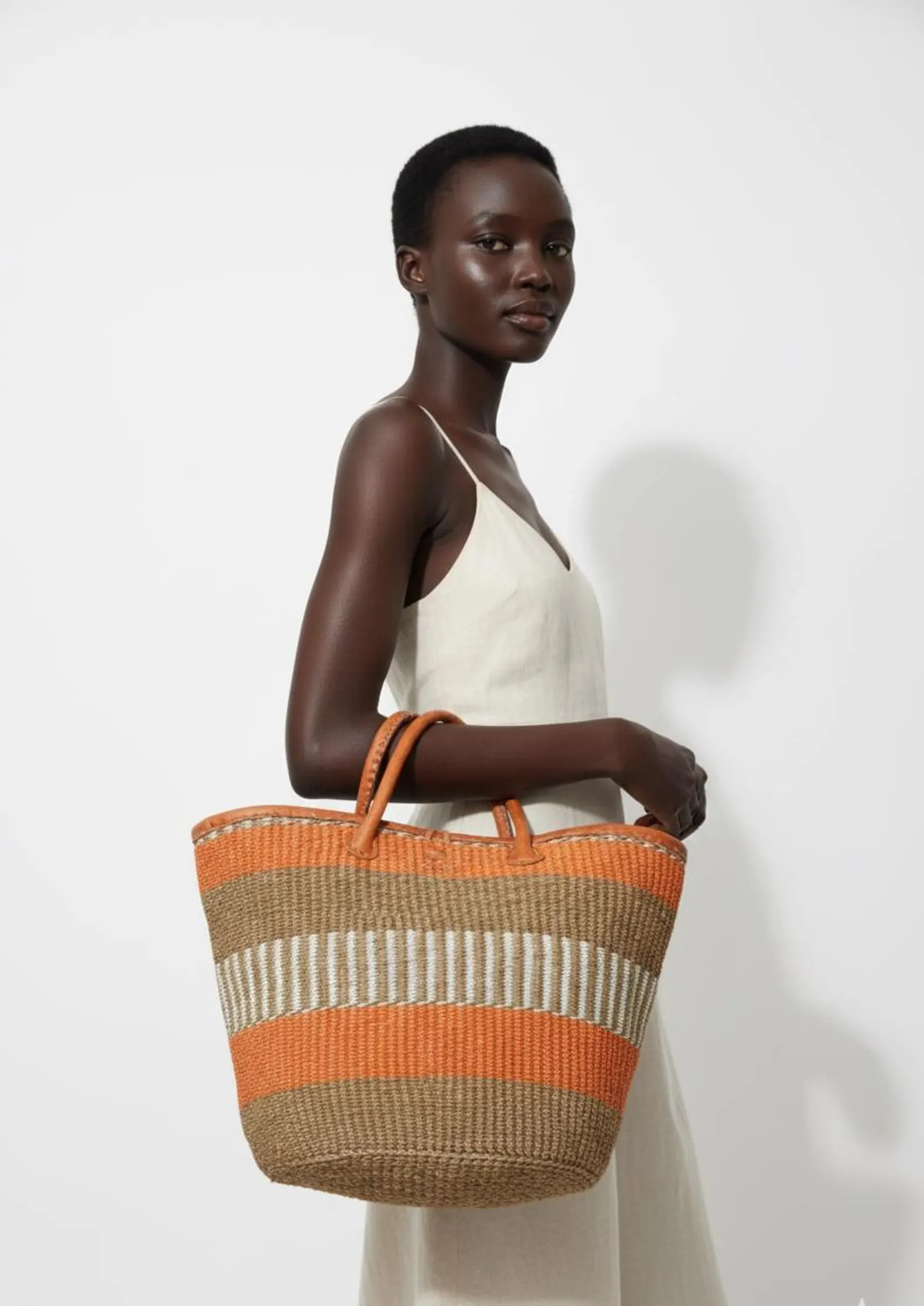 Large Woven African Sisal Bag - Oversized Summer Beach Tote - Boho Market Basket | Etsy (Global)
