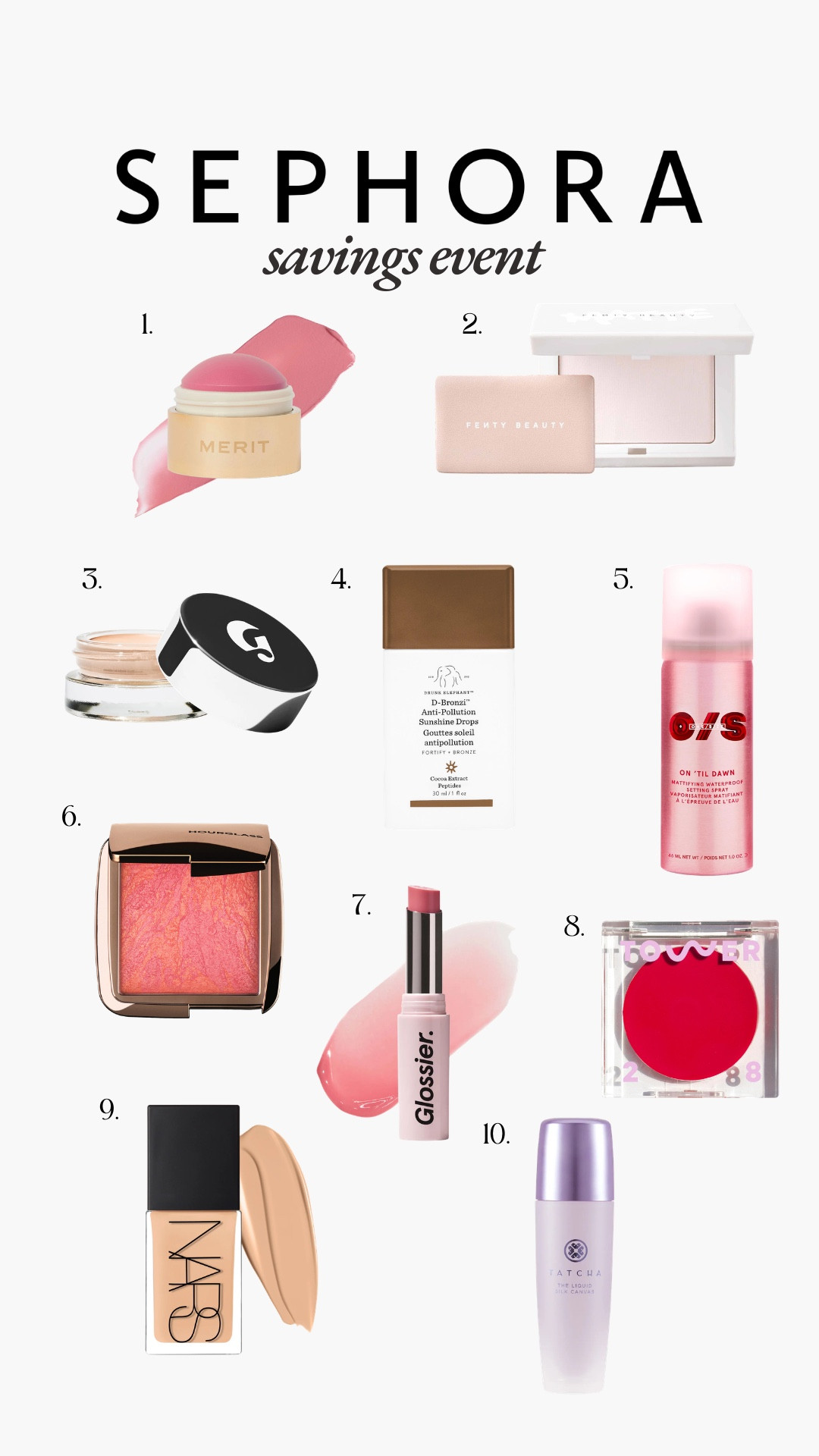 [4/10/26] sephora savings event 💄 get up to 20% off my makeup favorites with code SPRINGSALE ✨

#LTKgrwm #LTKSaleAlert #LTKBeauty