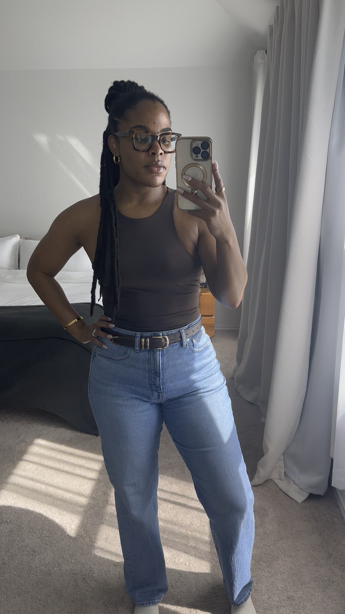 Early fall outfits | jeans | chocolate brown

#LTKStyleTip #LTKFindsUnder100