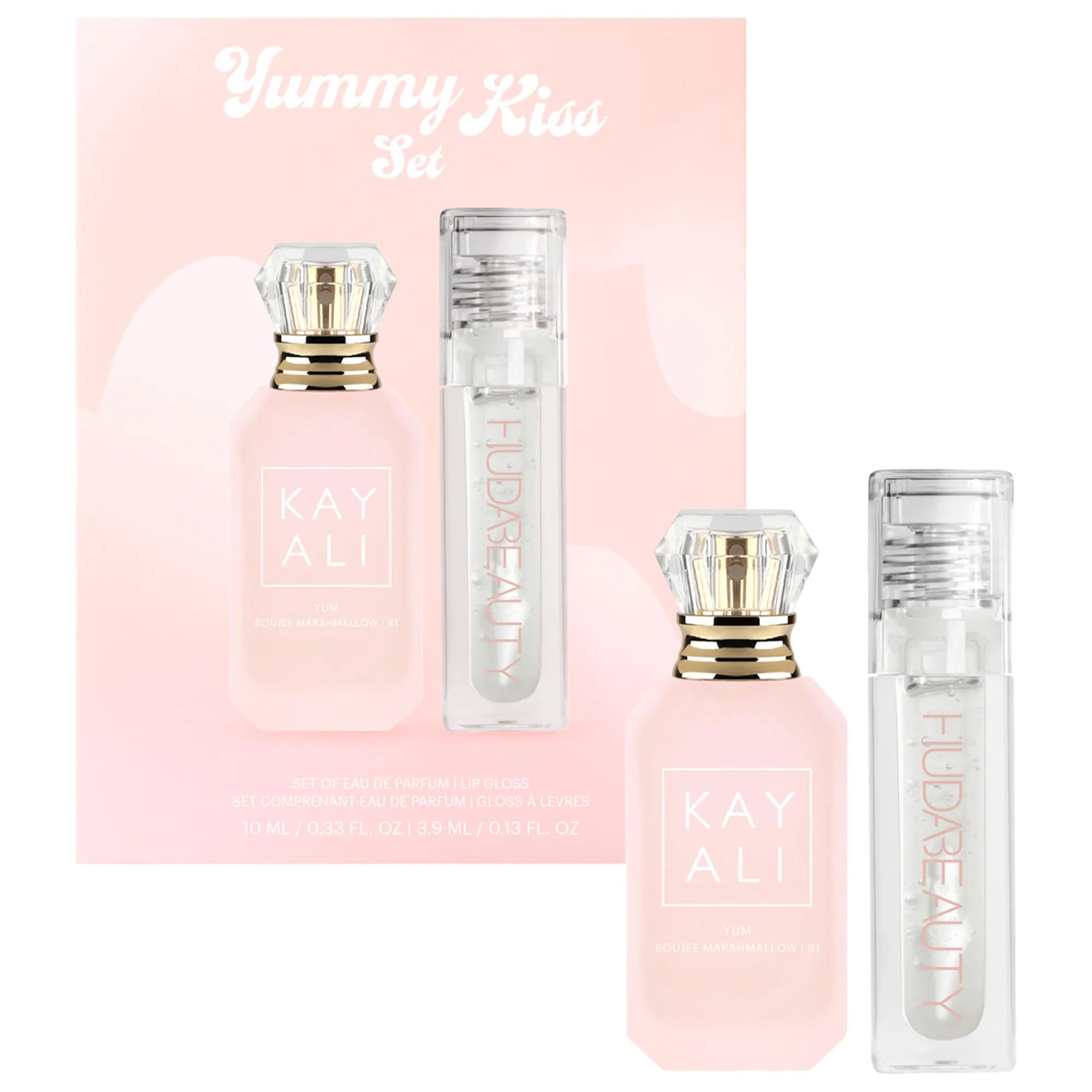 KAYALI YUMMY KISS SET - Yum Marshmallow + Faux Filter Gloss Glassy | Sephora (US)