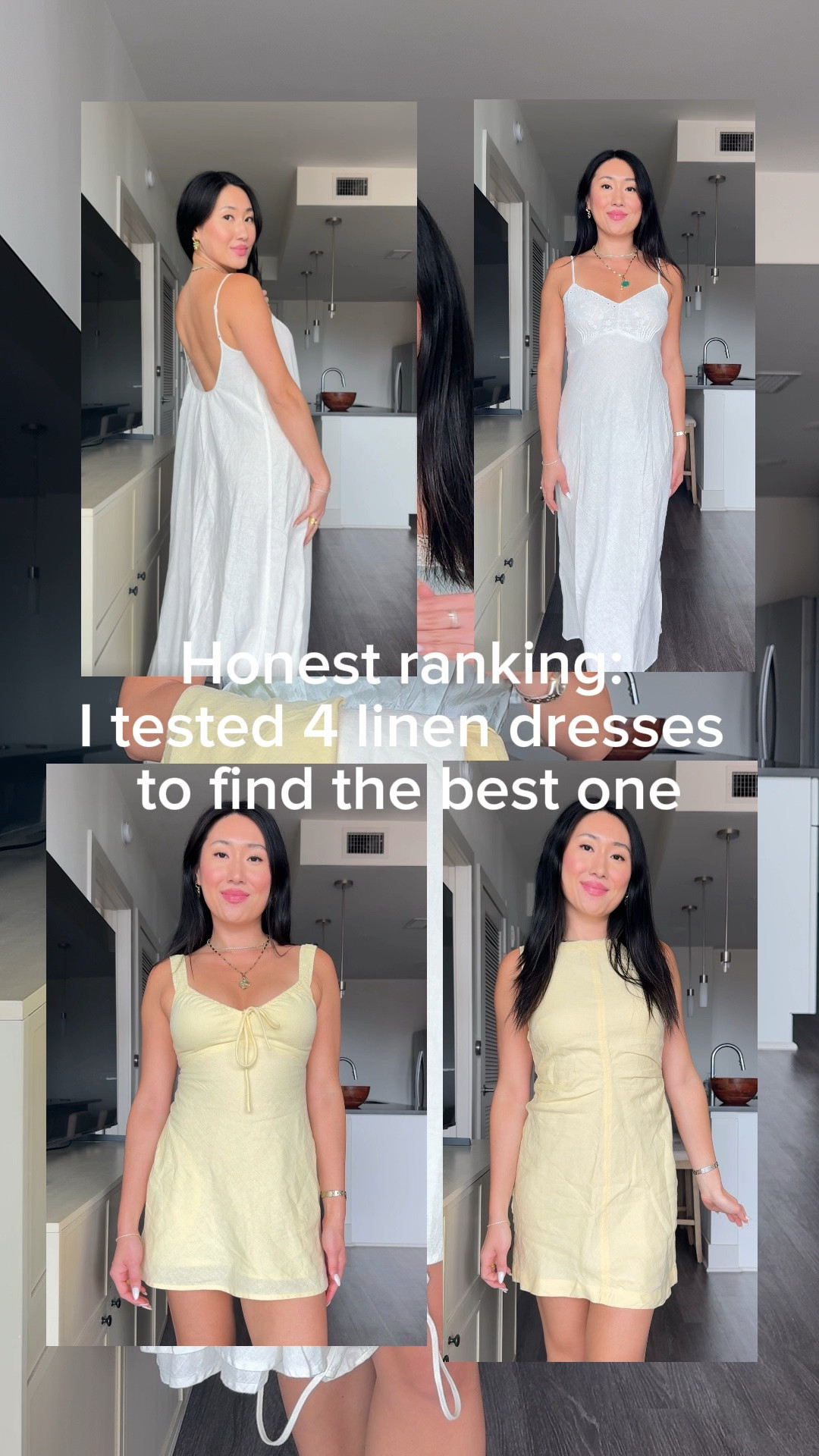On the hunt to find the best everyday linen dress for summer so I tried on 4 linen dresses from 4 brands to find the best on based on look, feel and price. Brands are: Abercrombie, Aritzia, gap and Madewell

#LTKxAbercrombie #LTKootd #LTKSeasonal