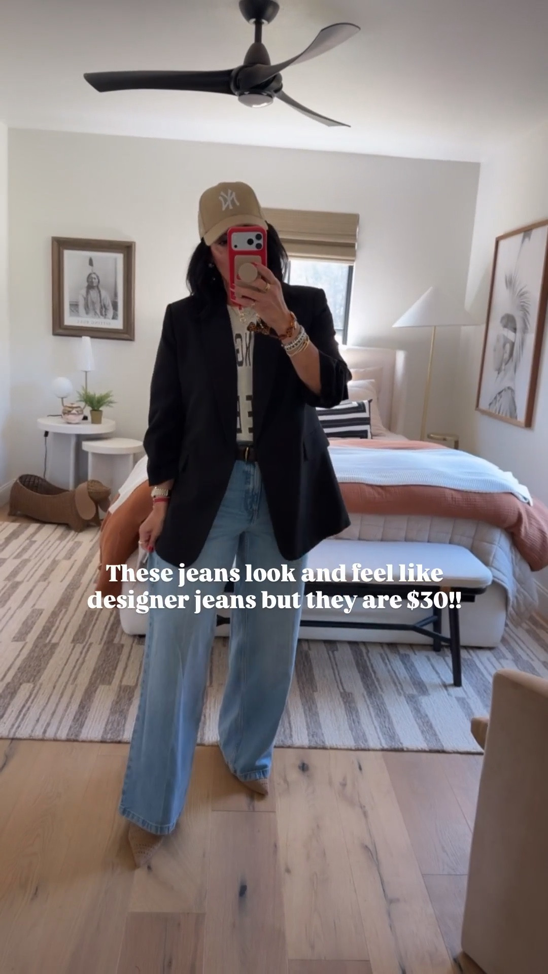 I’m a size 8 and did a size medium in the blazer and t-shirt. I’m in a size 8 in the jeans but if you are between sizes you can size down in the jeans. 


#LTKootd #LTKSaleAlert #LTKOver40