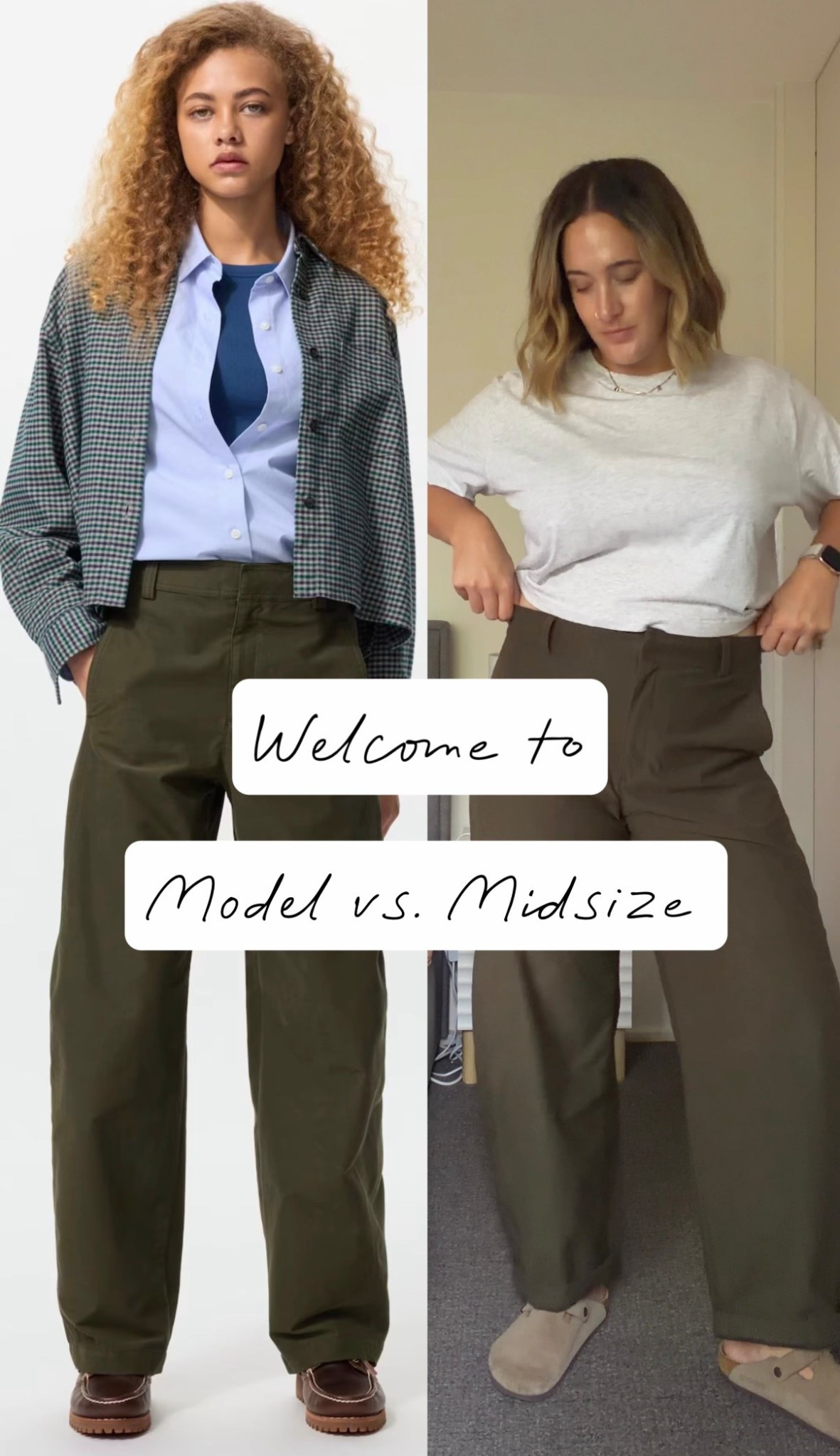 The viral Uniqlo pants really are the perfect casual girls pant. They are a comfortable, well fitting pant with a small amount of stretch to make them the best daily pant you’ll own!

I wear a size XL as a size 16 & I haven’t had the length altered but I wish I did, just a few cms.

#uniqlo #barrelpants #midsize #tryon

#LTKmidsize #LTKautumn #LTKstyletip