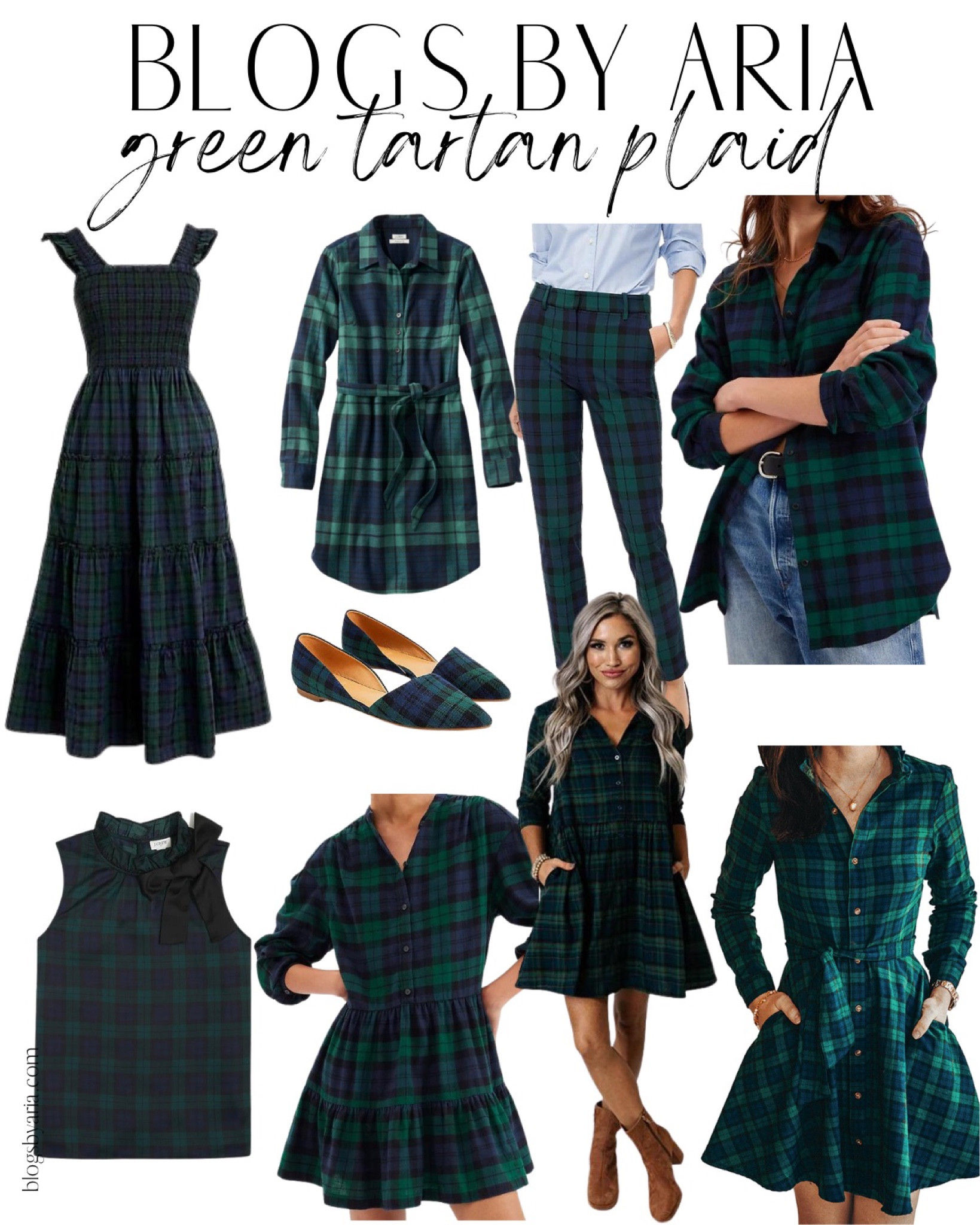 Green tartan plaid dress holiday style green plaid pants tartan plaid shoes green tartan plaid shirt 

#LTKSeasonal #LTKstyletip #LTKHoliday