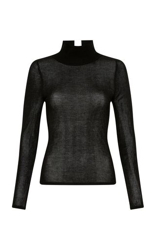 Second-Skin Knit Turtleneck Top | Moda Operandi (Global)