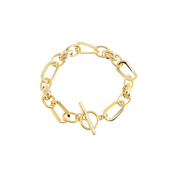 Chunky Toggle Chain Bracelet | Adina Eden