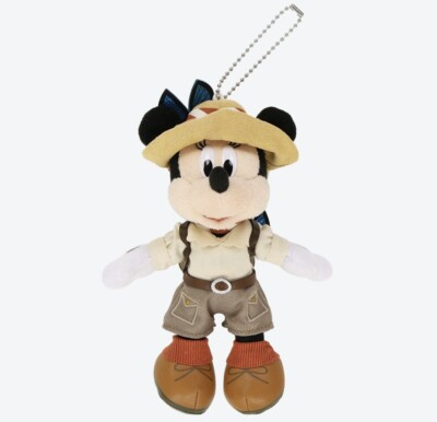 TDR Tokyo Disney Resort 41 Anniversary 2024 Minnie Plush Keychain New Badge | eBay US