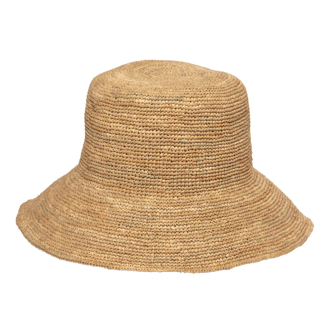 Weekend - Women's Crochet Raffia Bucket | San Diego Hat Company