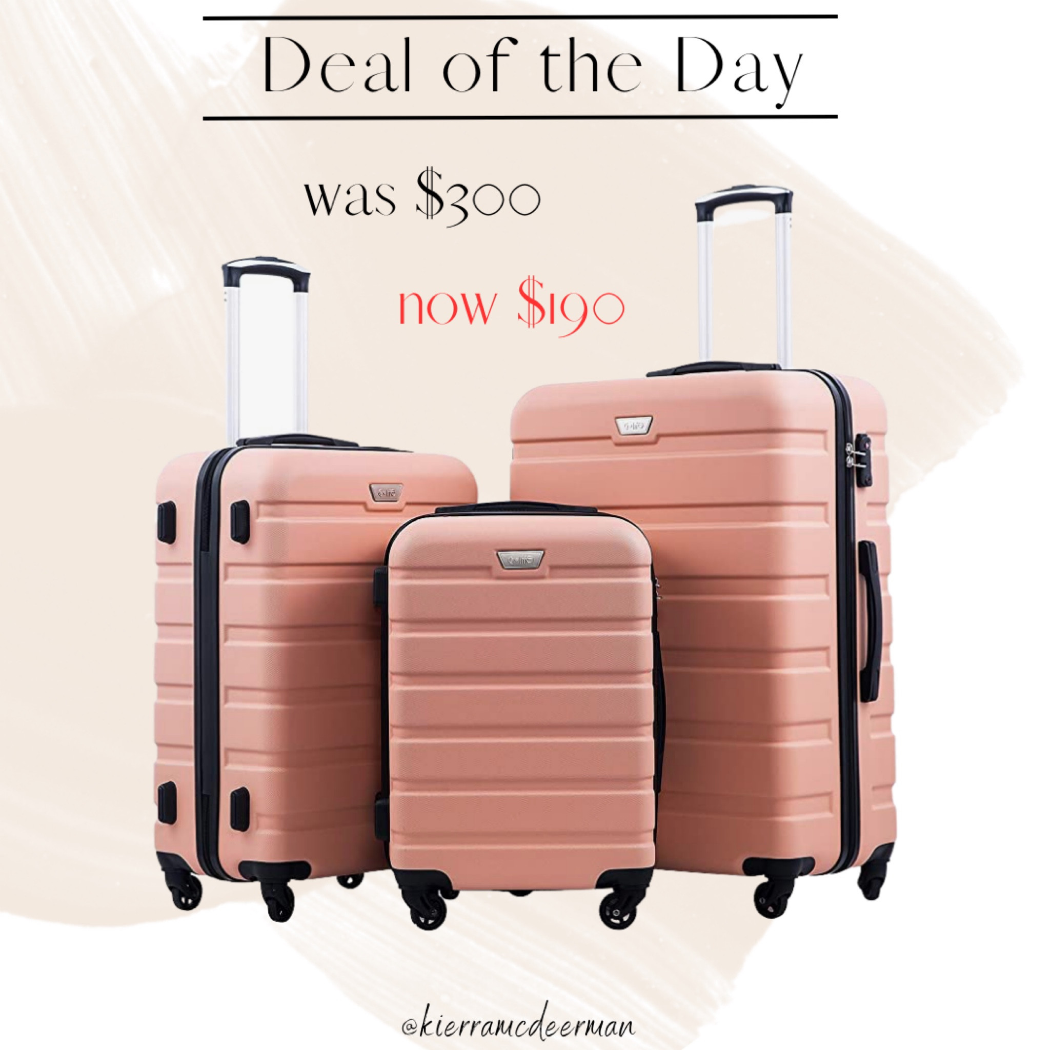 Luggage sale for spring break!

#LTKsalealert #LTKSeasonal #LTKitbag