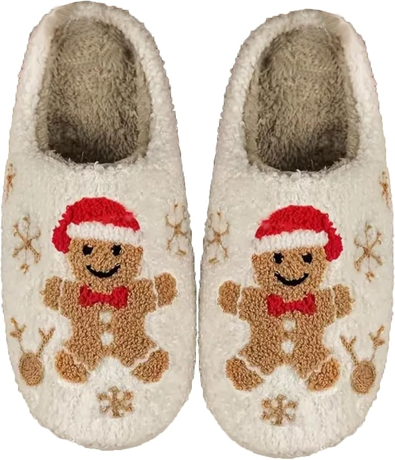 Strawberry Cotton Slippers Cherry Slippers Love Heart Slippers Cowboy Boot Slippers Fox Cat Slipp... | Amazon (US)