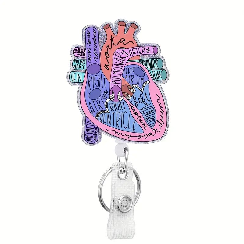 Cardiac Badge Reel Holder Retractable With Id Clip For Nurse - Temu | Temu Affiliate Program