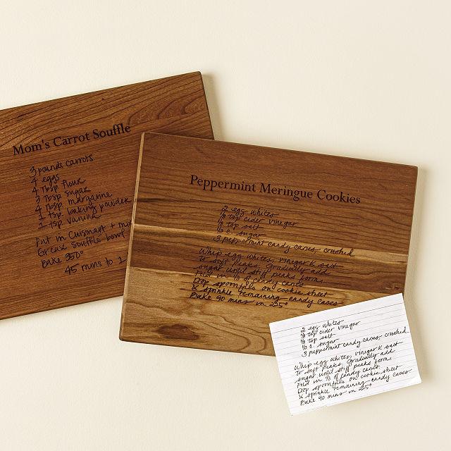 Personalized Family Recipe Board | UncommonGoods