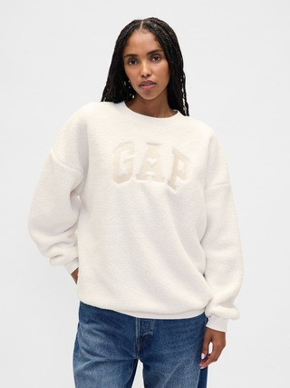 Sherpa Gap Logo Tunic Sweatshirt | Gap (US)