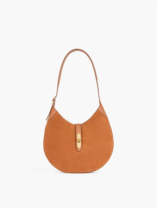 Suede Hobo Bag | Talbots