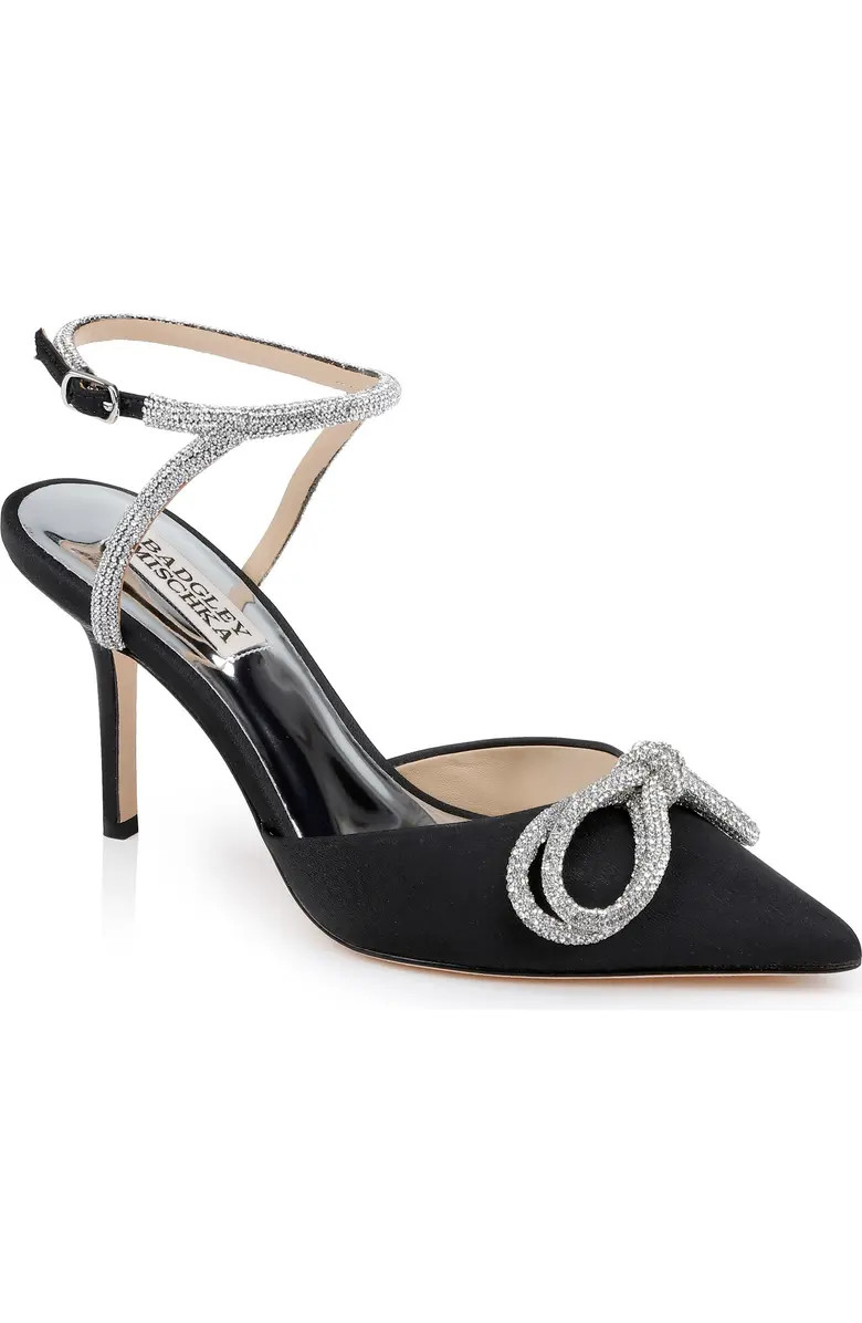 Badgley Mischka Collection Jasmine Pointed Toe Pump (Women) | Nordstromrack | Nordstrom Rack