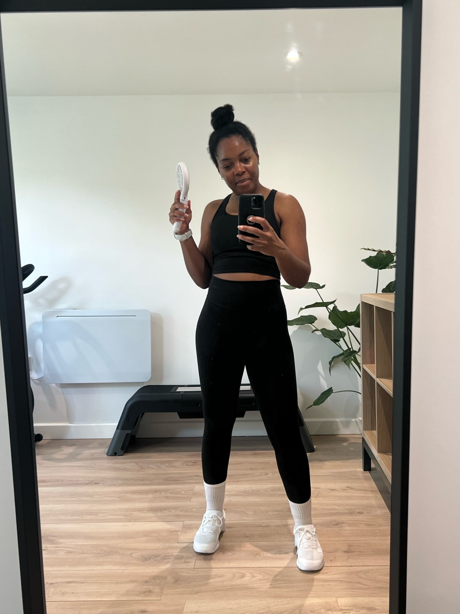 Still living in this matching set 🙌🏾 accessorised with a fan for summer of course

#LTKuk #LTKfitness #LTKsummer