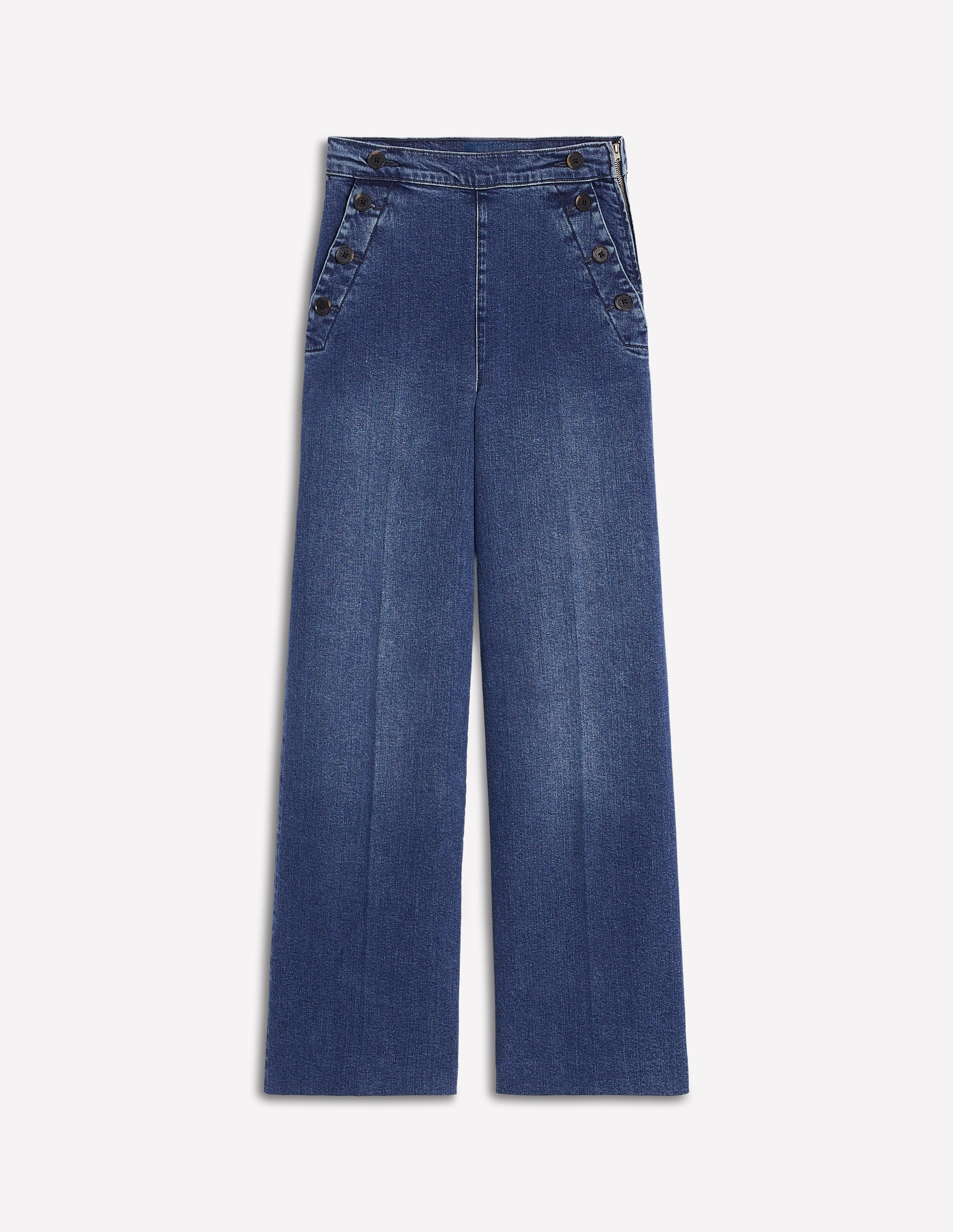 Greenwich Sailor Jeans-Mid Vintage | Boden UK