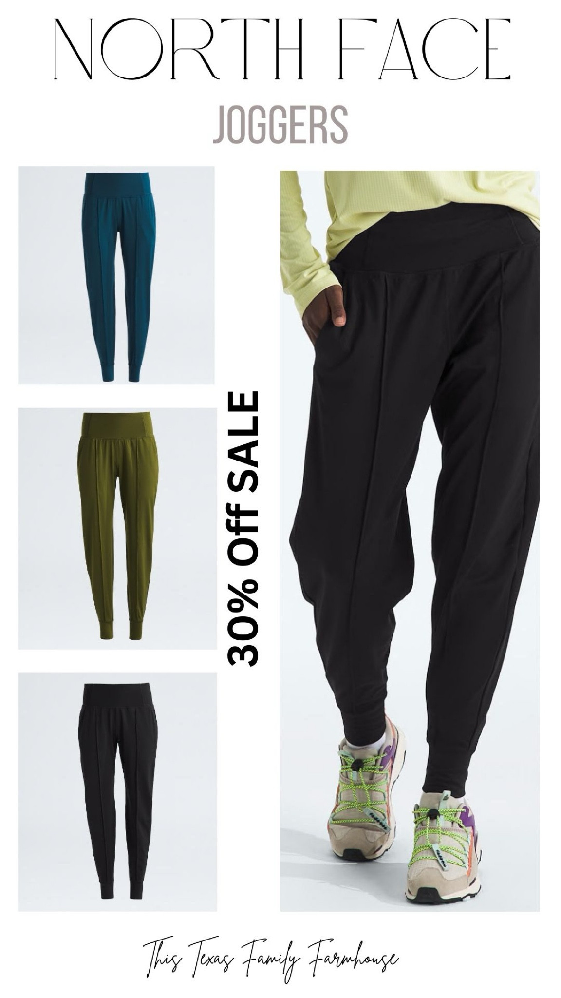 Winter Sale: North Face Joggers - 30% Off! I have these in black and they are so cute and comfortable. 

Winter Pants | Athleisure | Fitness | athletic style | comfy mom style 

#LTKFitness #LTKStyleTip #LTKSaleAlert