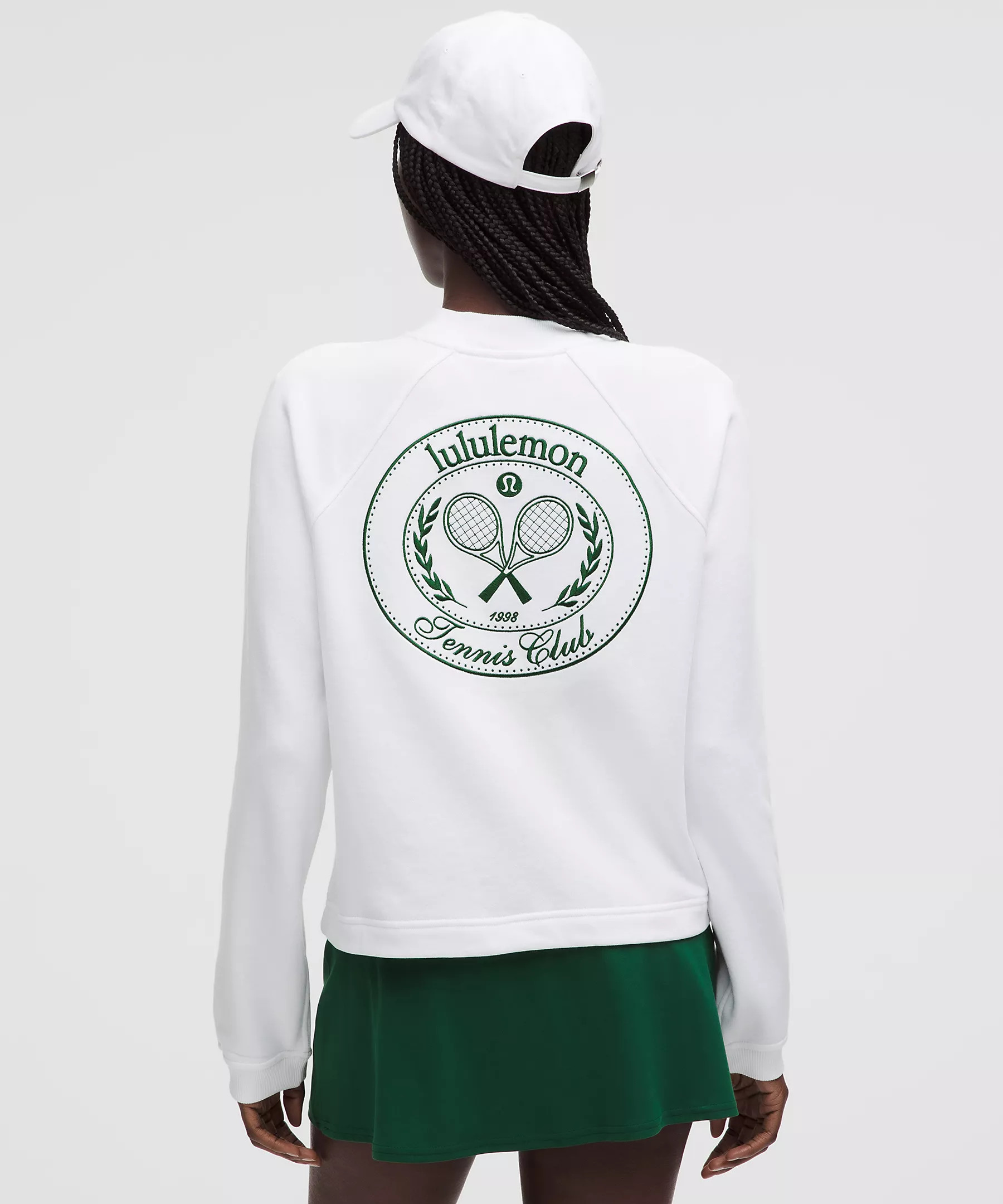 Cotton French Terry Crewneck Pullover *Tennis Club | Women's Sweaters | lululemon | Lululemon (US)