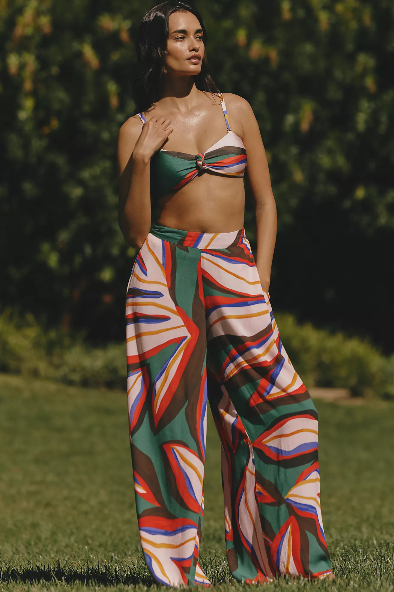 Villa Fresca Serena Pull-On Pants | Anthropologie (US)