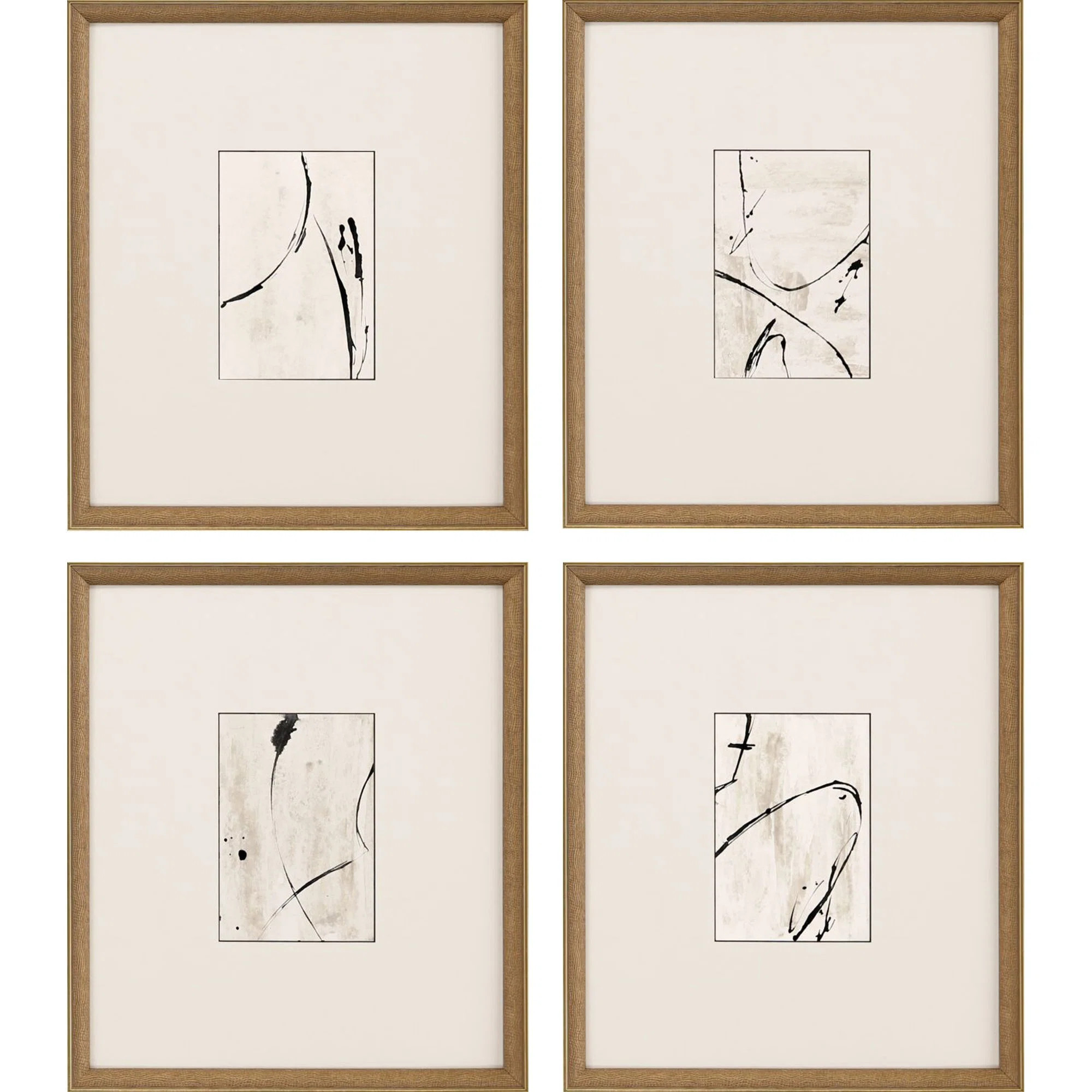 Jete " Jete I " by THE Studio 4 - Pieces (Set of 4) | Wayfair North America